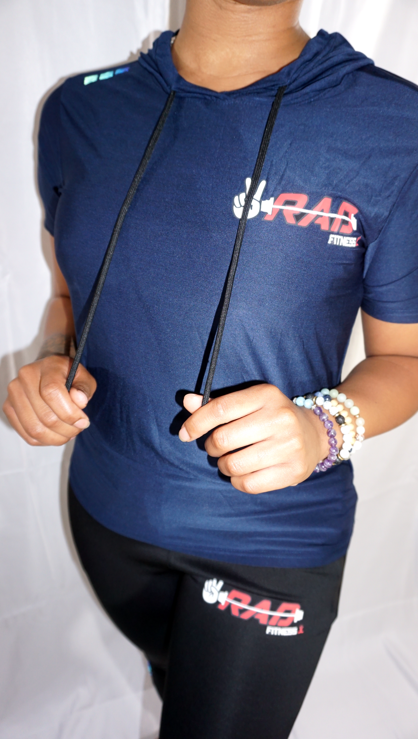 Short Sleeve Uni-Sex Hoodie