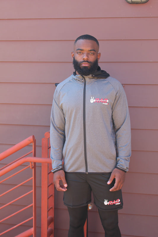 Zippered Track Jacket