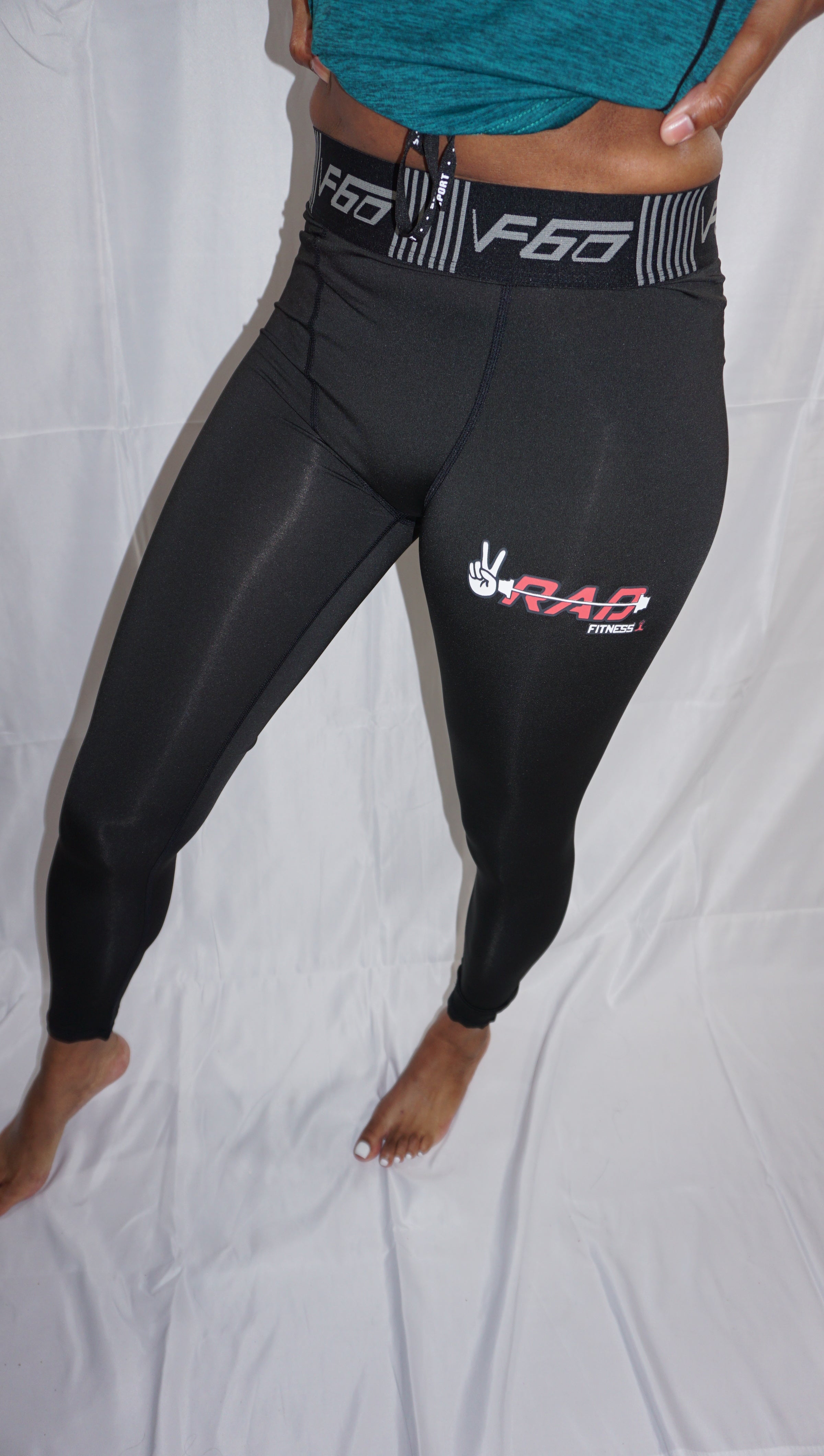 Uni Sex Compression Leggings 2Rad Fitness by Kiki2Rad